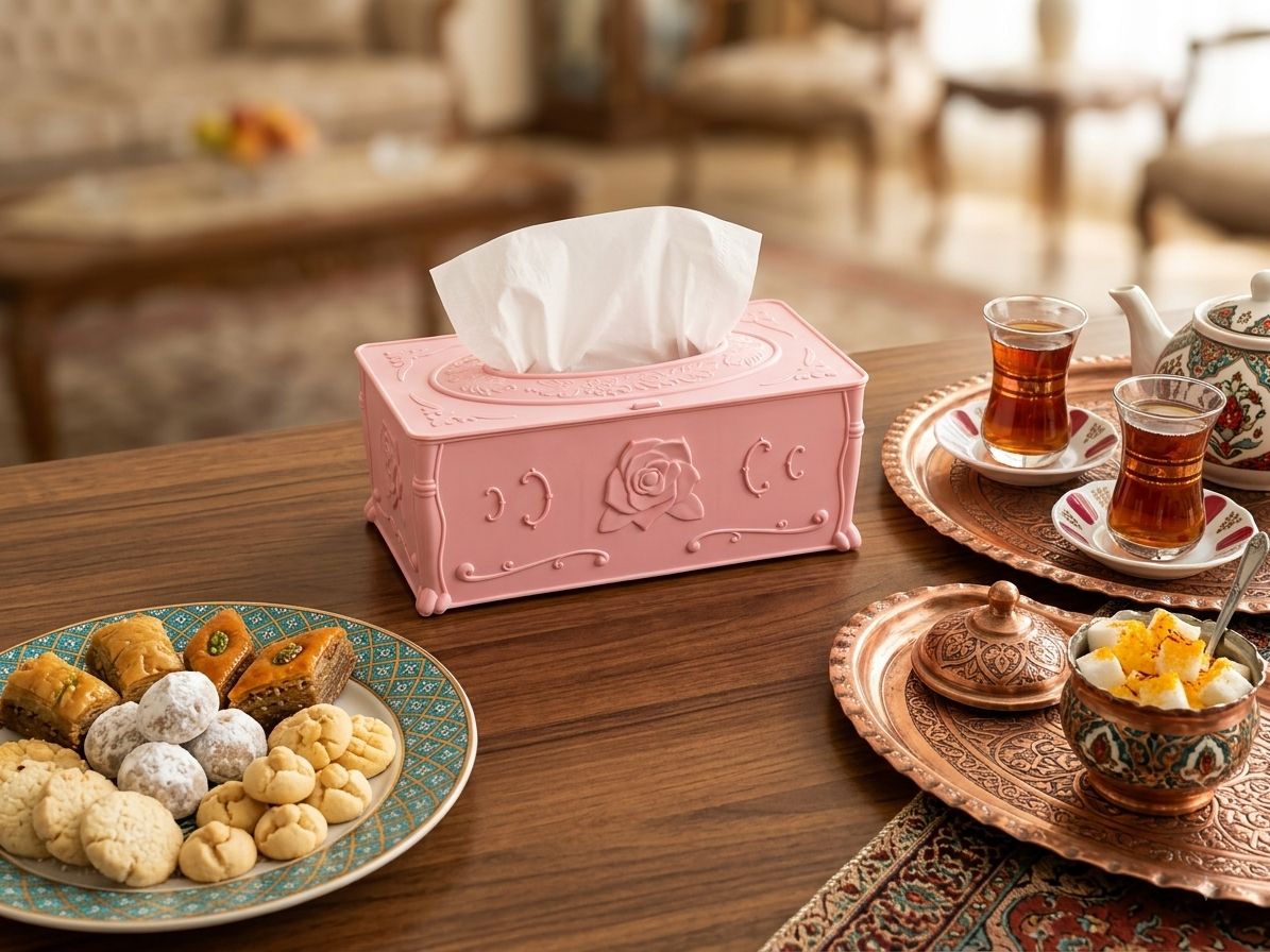 جادستمال کاغذی پلاستیکی